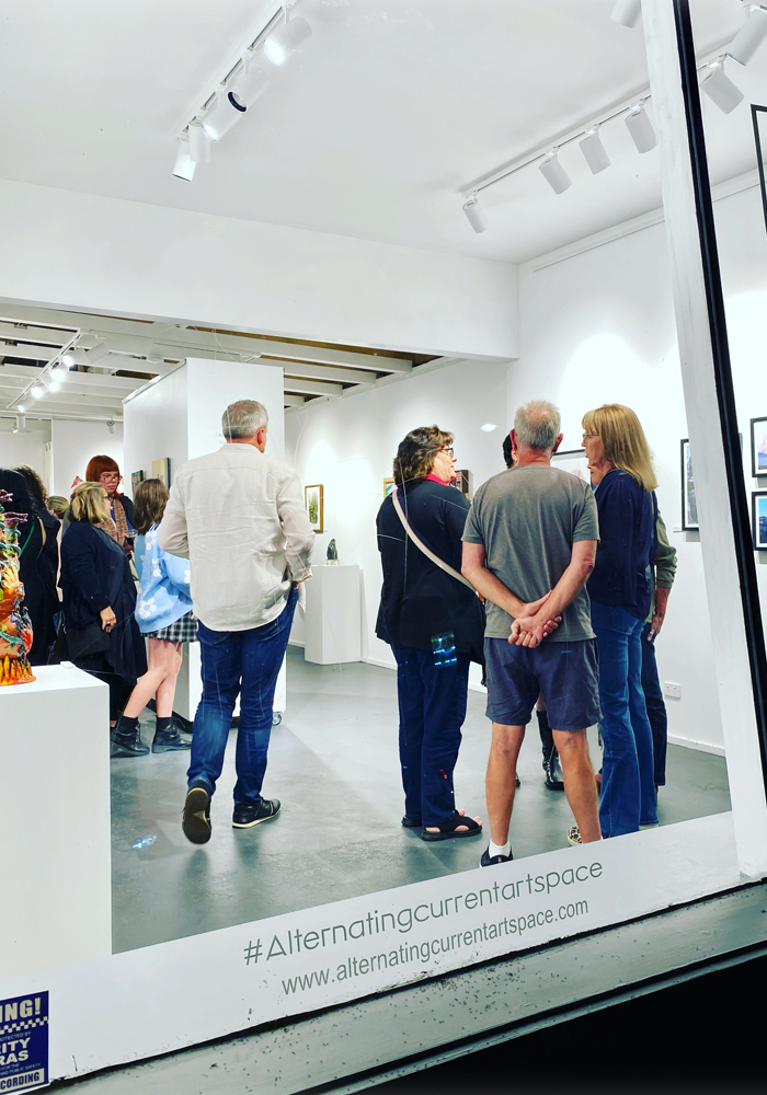 Gallery 1 interior at Alternating Current Art Space